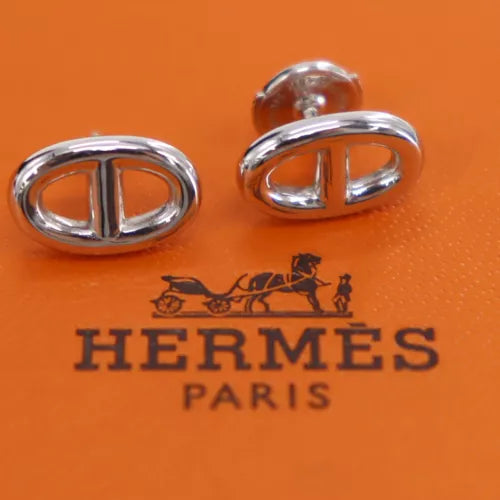 Hermès Chaine d'Ancle Enchene Earrings