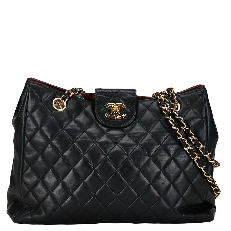 CHANEL MATRASSE Coco Mark Chain Shoulder Bag