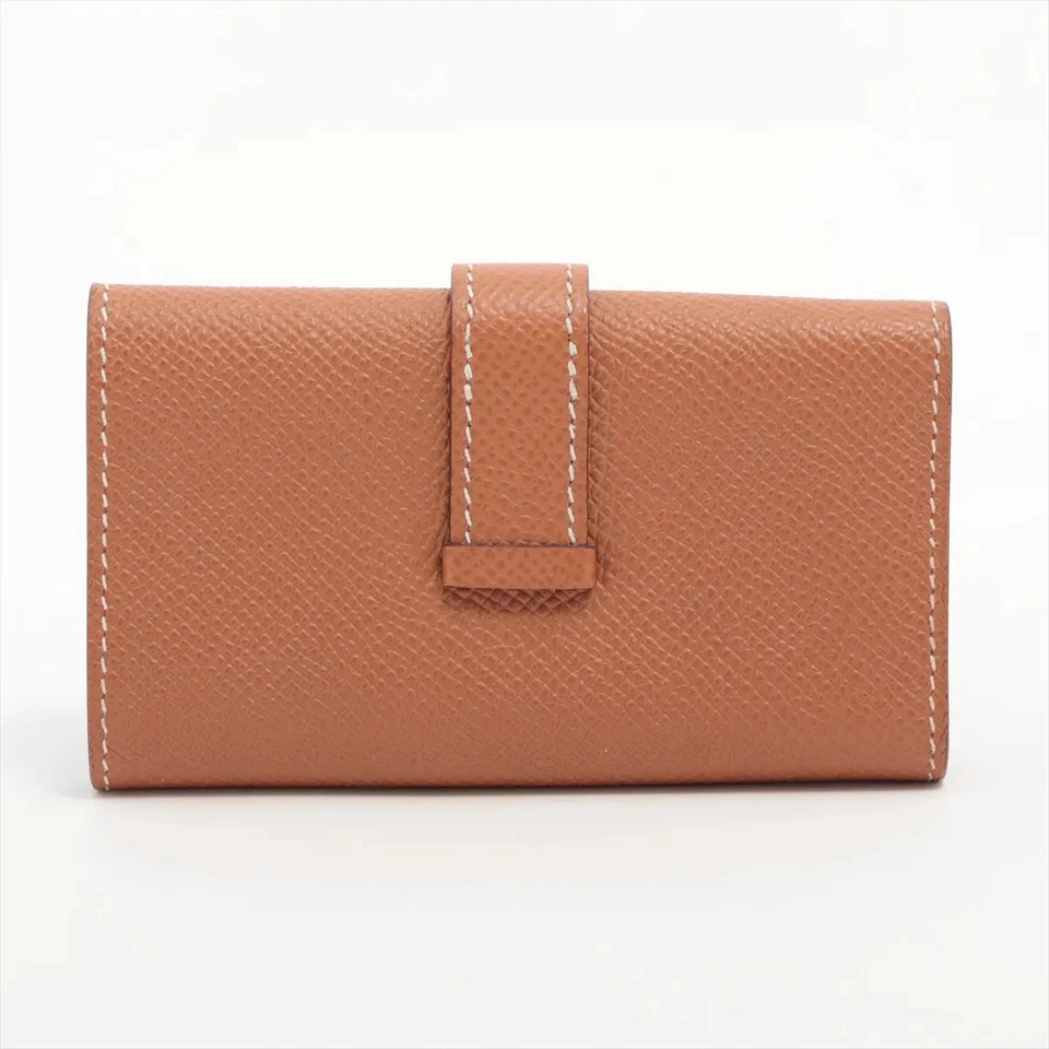 Hermès Bearn Key Case Veau Epsom Key Case Gold Gold Metal Fittings U Stamp 2022
