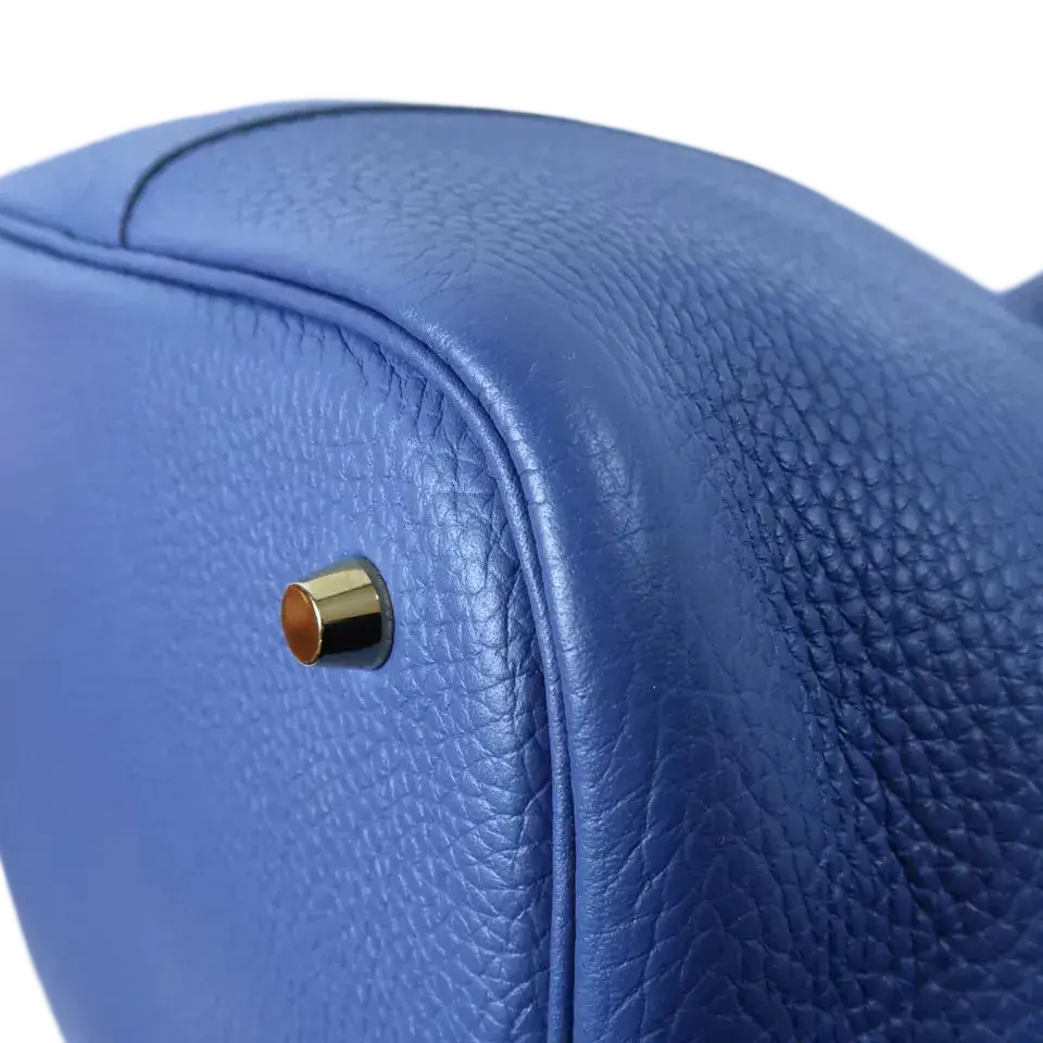 HERMES GHW Picotin GM Hand Bag