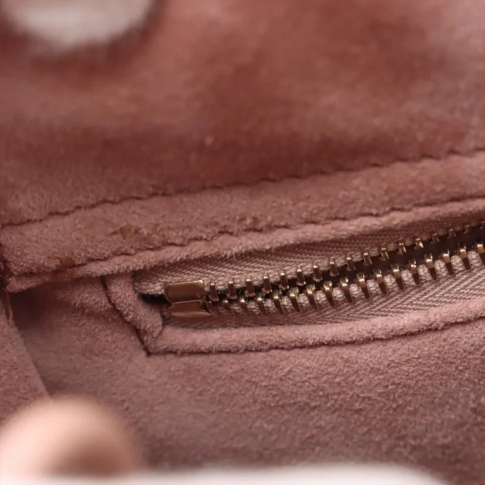 Christian Dior My Lady Dior Cannage Leather 2 Way Handbag Pink With Charms