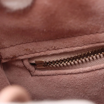 Christian Dior My Lady Dior Cannage Leather 2 Way Handbag Pink With Charms