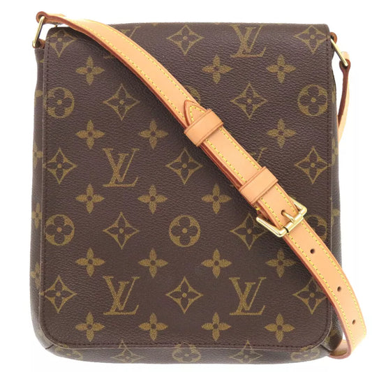 LOUIS VUITTON Monogram Musette Salsa Short Strap Shoulder Bag – Brown