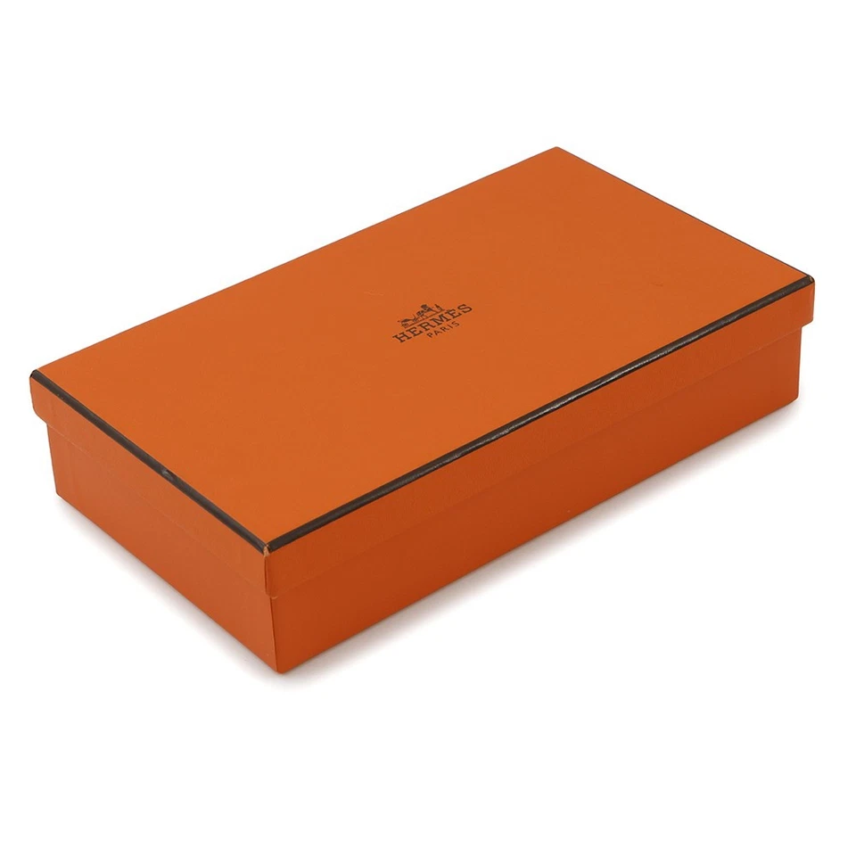 HERMES Kelly Wallet Chevre Myzore Goatskin Orange