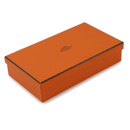 HERMES Kelly Wallet Chevre Myzore Goatskin Orange
