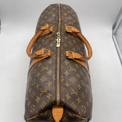 Louis Vuitton Monogram Keepall Boston Bag 50