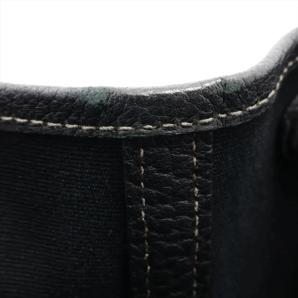 Hermès Garden Party 36 PM Twal Officie x Negonda Black Silver Metal Fittings J Stamp