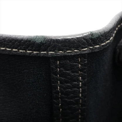 Hermès Garden Party 36 PM Twal Officie x Negonda Black Silver Metal Fittings J Stamp