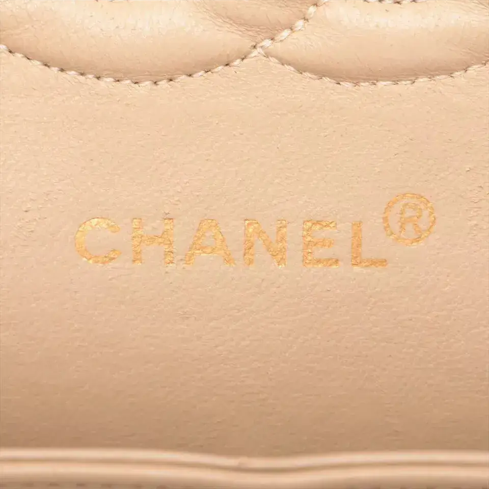 CHANEL Matelasse 25 Lambskin Double Flap Chain Bag