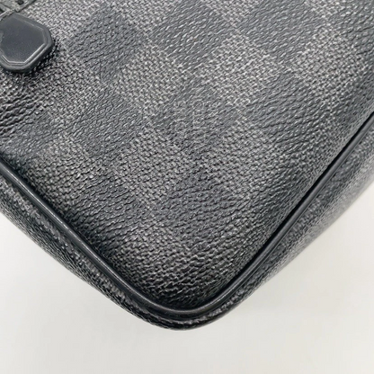 Louis Vuitton Damier Graphite Black Toiletry Pouch