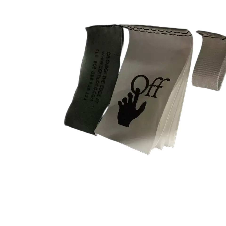 Off-White PVC Tote Bag