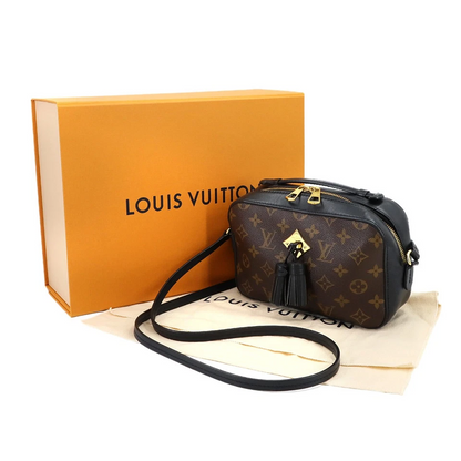 Louis Vuitton Saintonge in Monogram Canvas & Noir Leather