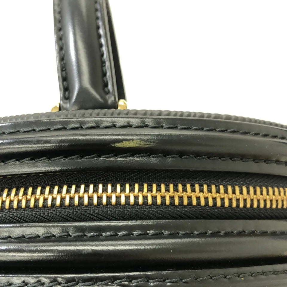 Auth LOUIS VUITTON Cannes Noir Epi Vanity Bag