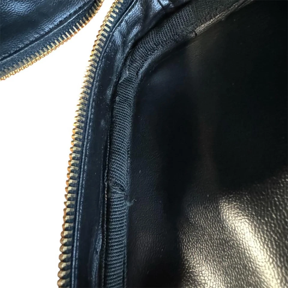 CHANEL Coco Mark Caviar Vanity Bag