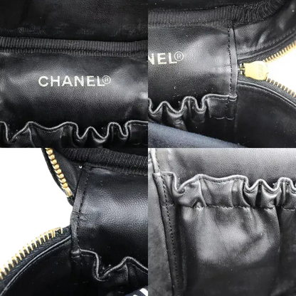 CHANEL CC Logo Vanity Handbag