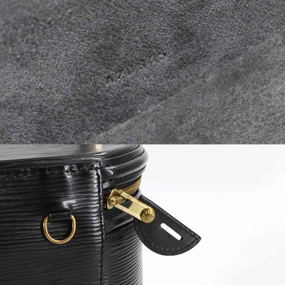 LOUIS VUITTON Epi Cannes Hand Bag Leather Noir Black Purse