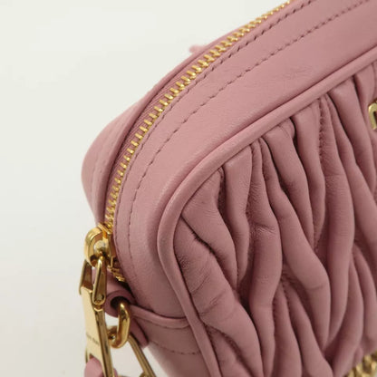 MIU MIU Matelasse Chain Shoulder Bag