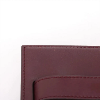 Saint Laurent Paris Sac de Jour Leather 2 Way Handbag Bordeaux