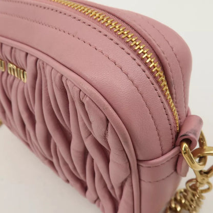 MIU MIU Matelasse Chain Shoulder Bag