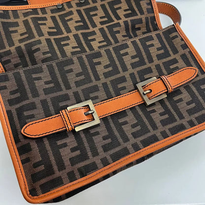 FENDI Zucca Shoulder Bag