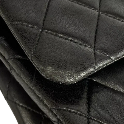 CHANEL Double Flap Matelasse Shoulder Bag