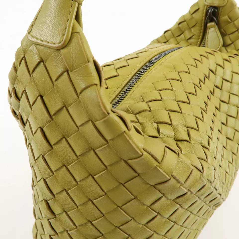 Bottega Veneta Intrecciato leather hand shoulder bag