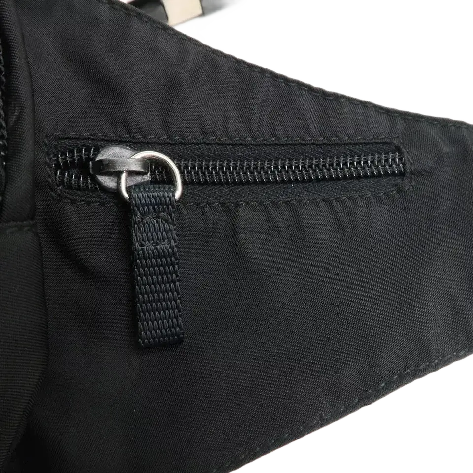 PRADA Nylon Leather Waist Bag