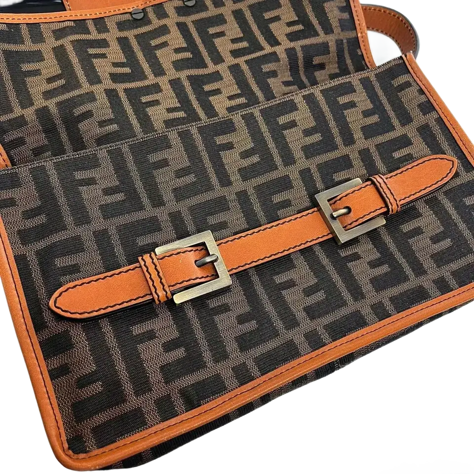 FENDI Zucca Shoulder Bag