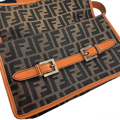 FENDI Zucca Shoulder Bag