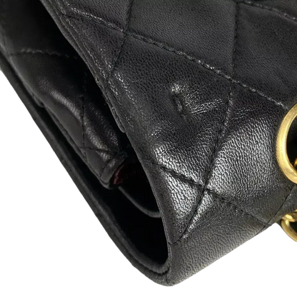 CHANEL Double Flap Matelasse Shoulder Bag