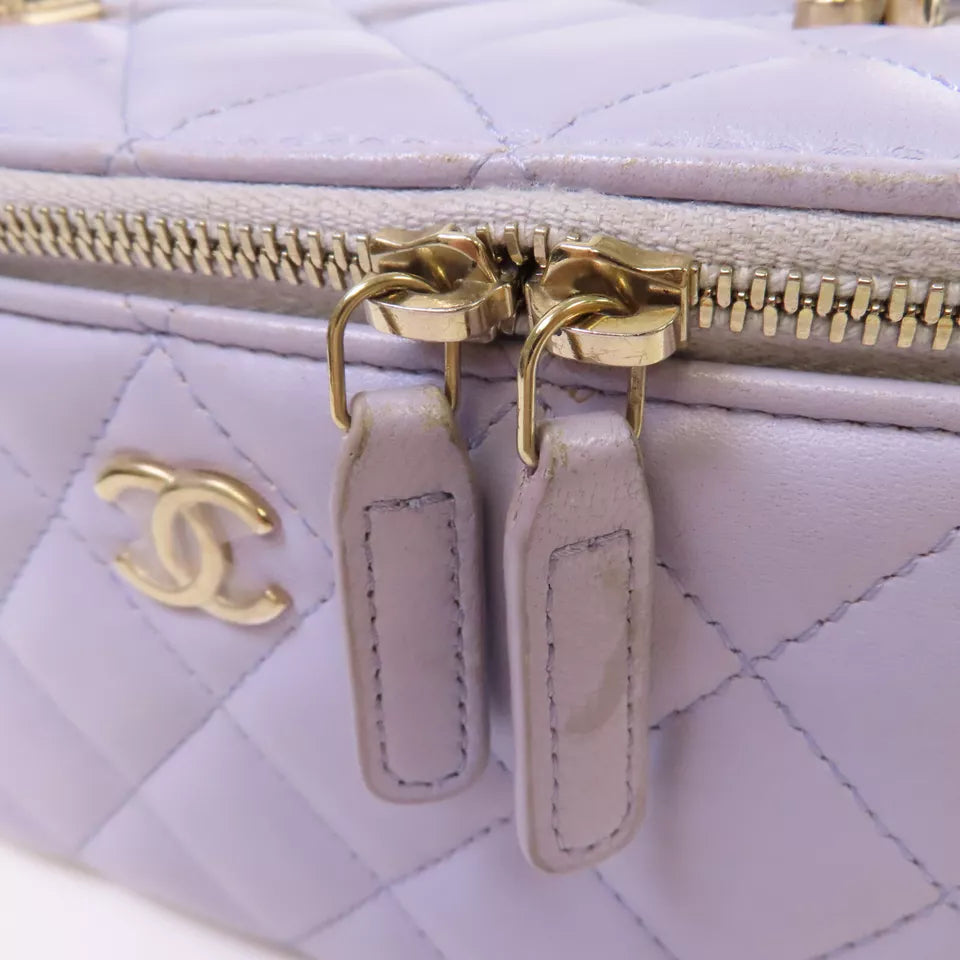 CHANEL Vanity Case Shoulder Bag