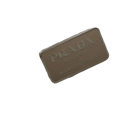 PRADA Milano Logo Chain Shoulder Bag