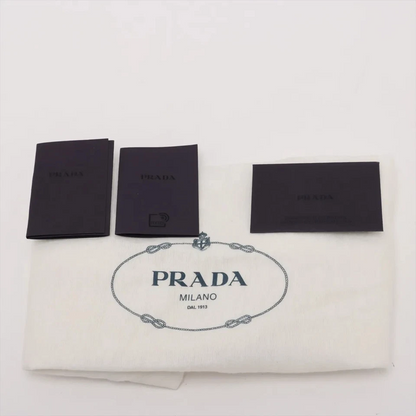 Prada Diagramme Leather Chain Shoulder Bag in Pink