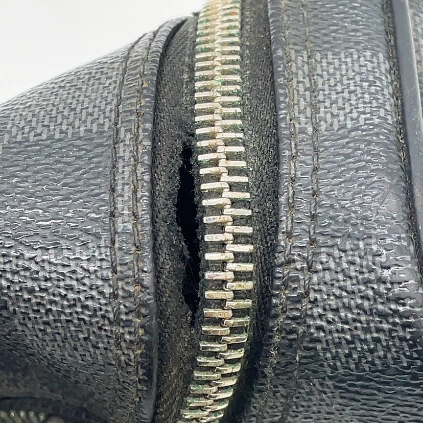 Louis Vuitton Damier Graphite Black Toiletry Pouch