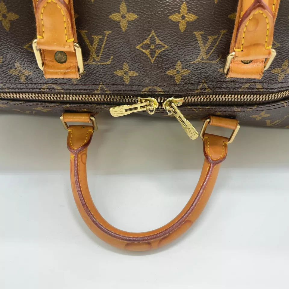 Louis Vuitton Monogram Keepall Boston Bag 50