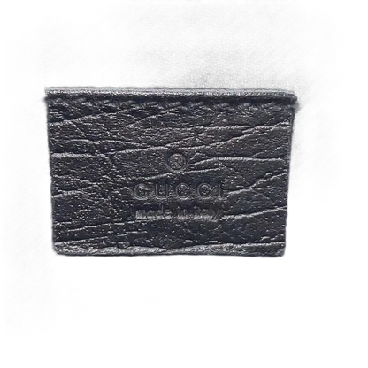 GUCCI Cosmetics Accessory Pouch In Navy GG Canvas