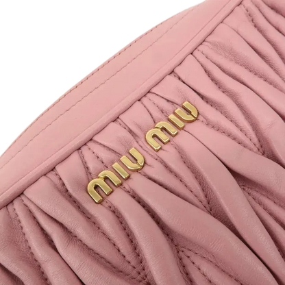 MIU MIU Matelasse Chain Shoulder Bag
