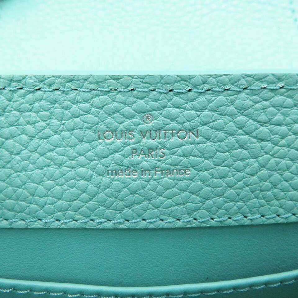 LOUIS VUITTON Capucines Size MINI Taurillon Leather Miami Green