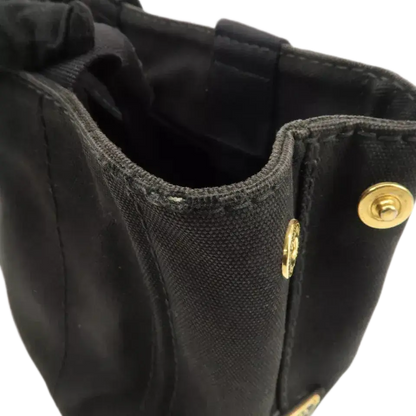 PRADA Logo Canapa Canvas 2way Tote Bag