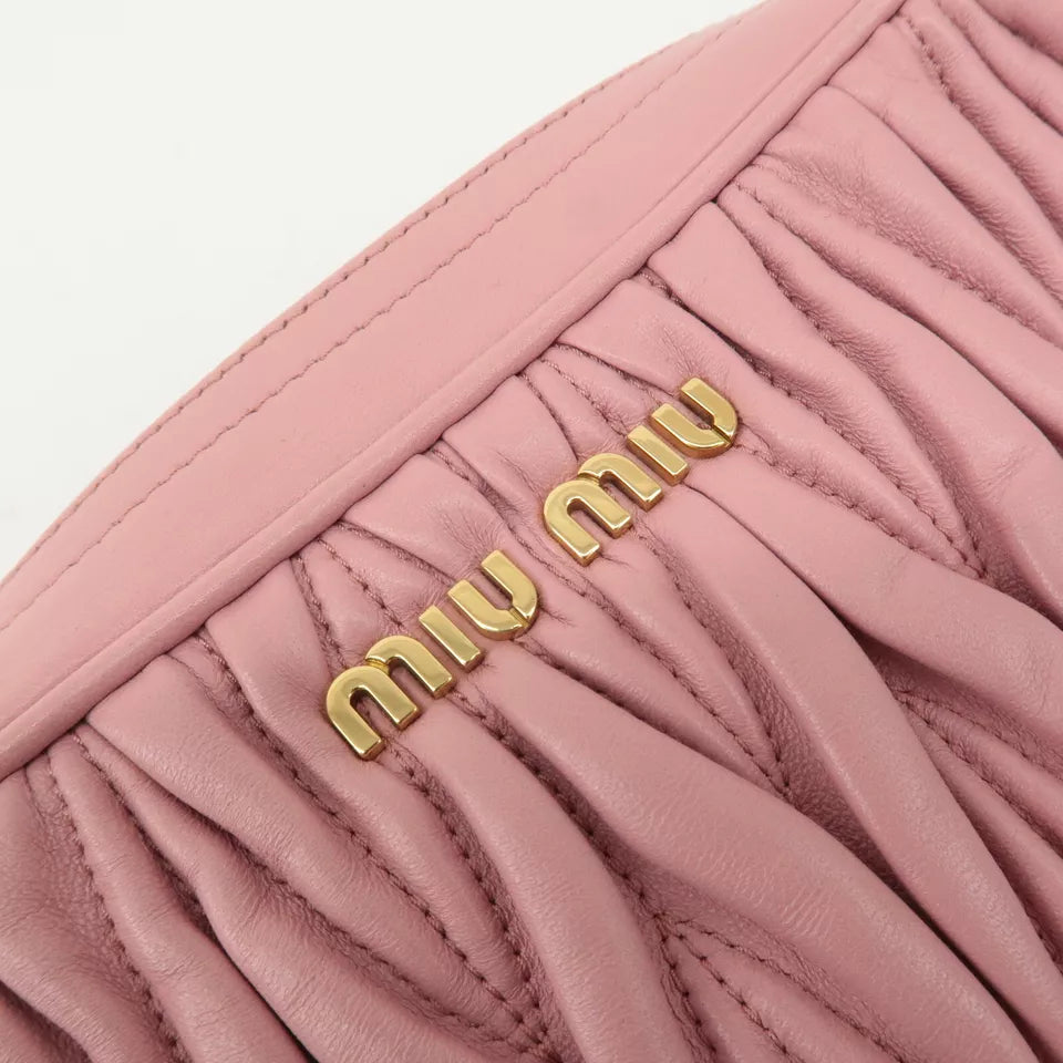 MIU MIU Matelasse Chain Shoulder Bag