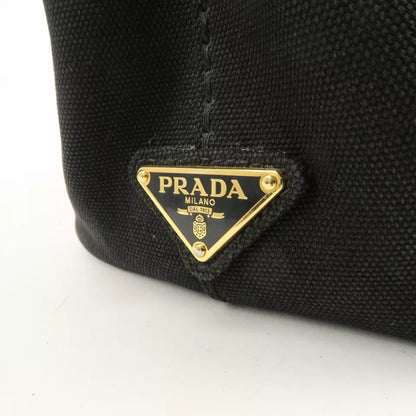 PRADA Logo Canapa Canvas 2way Tote Bag