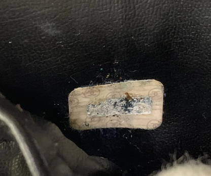 Chanel Matelassé Vanity Bag in Black Leather (Vintage)