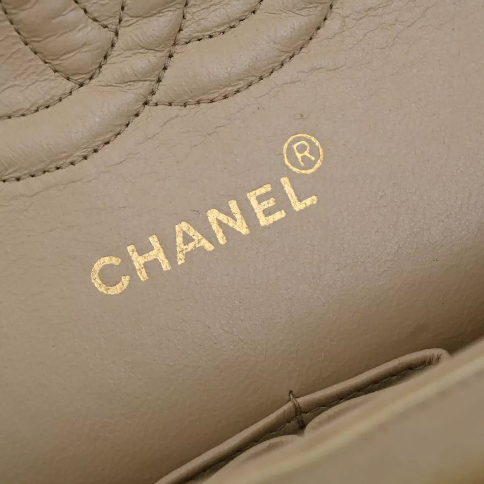 CHANEL CC Matelasse 25 Double Flap Chain Shoulder Bag