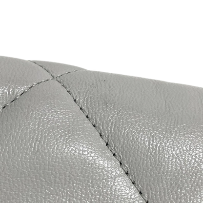 CHANEL CHANEL19 Gray Lambskin Shoulder Bag