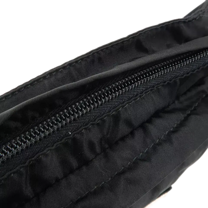 PRADA Nylon Leather Waist Bag