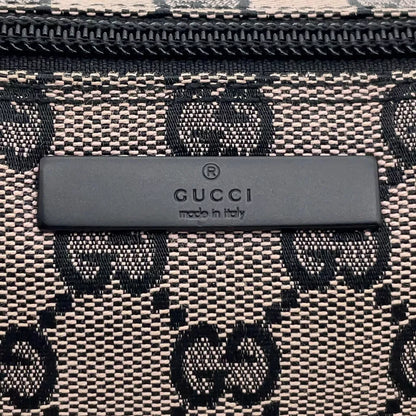 GUCCI Cosmetics Accessory Pouch In Navy GG Canvas