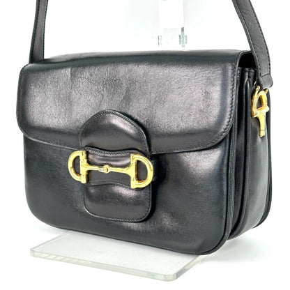 Celine Horse Bit Shoulder Hand Bag Purse Authentic 343