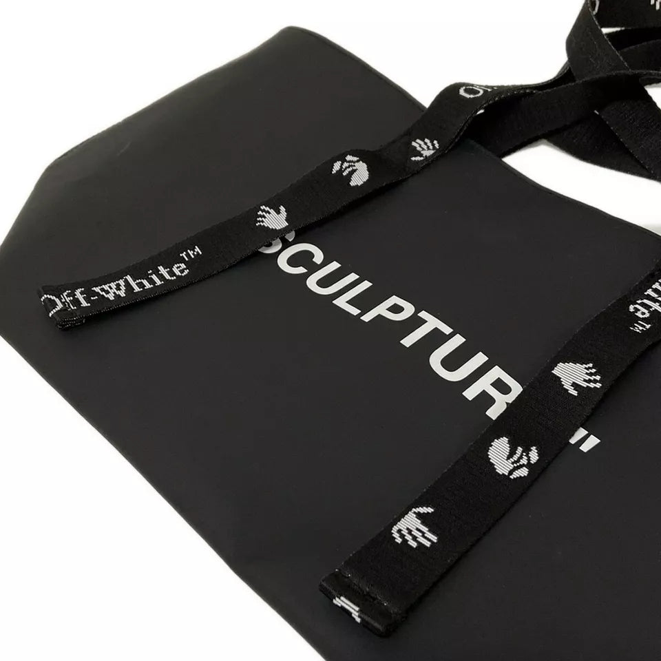 Off-White PVC Tote Bag