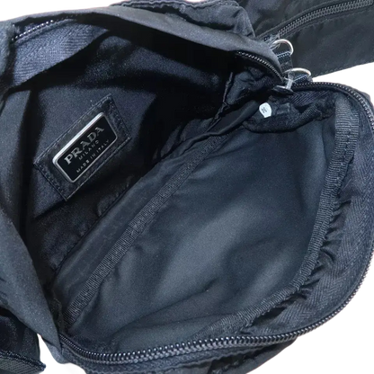 PRADA Nylon Leather Waist Bag