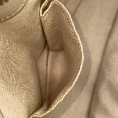 Gucci Guccissima Mayfair Tote Bag in Ivory Leather